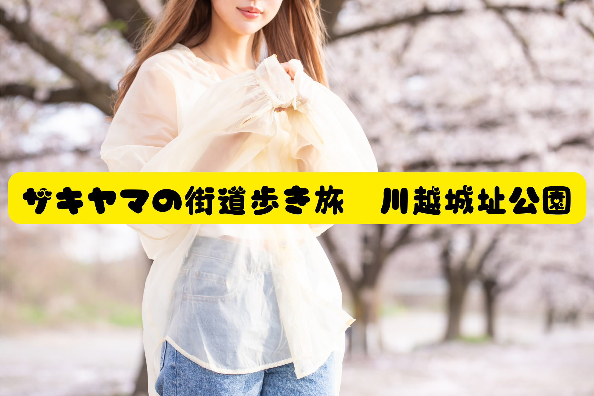 ザキヤマの街道歩き旅 川越城址公園