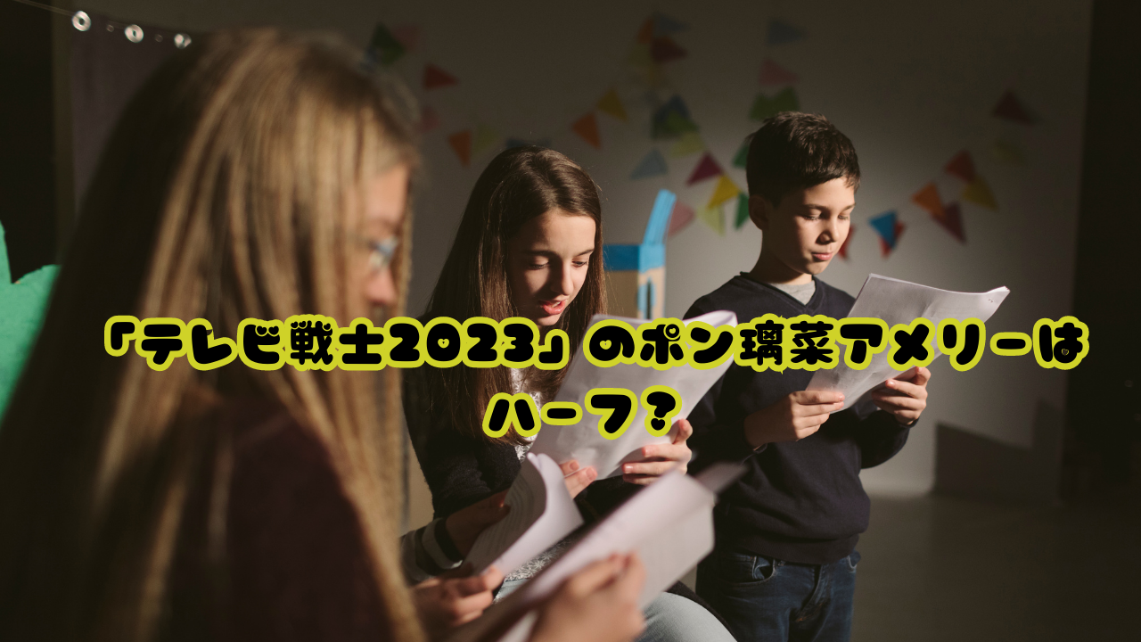 「テレビ戦士2023」のポン璃菜アメリーはハーフ？