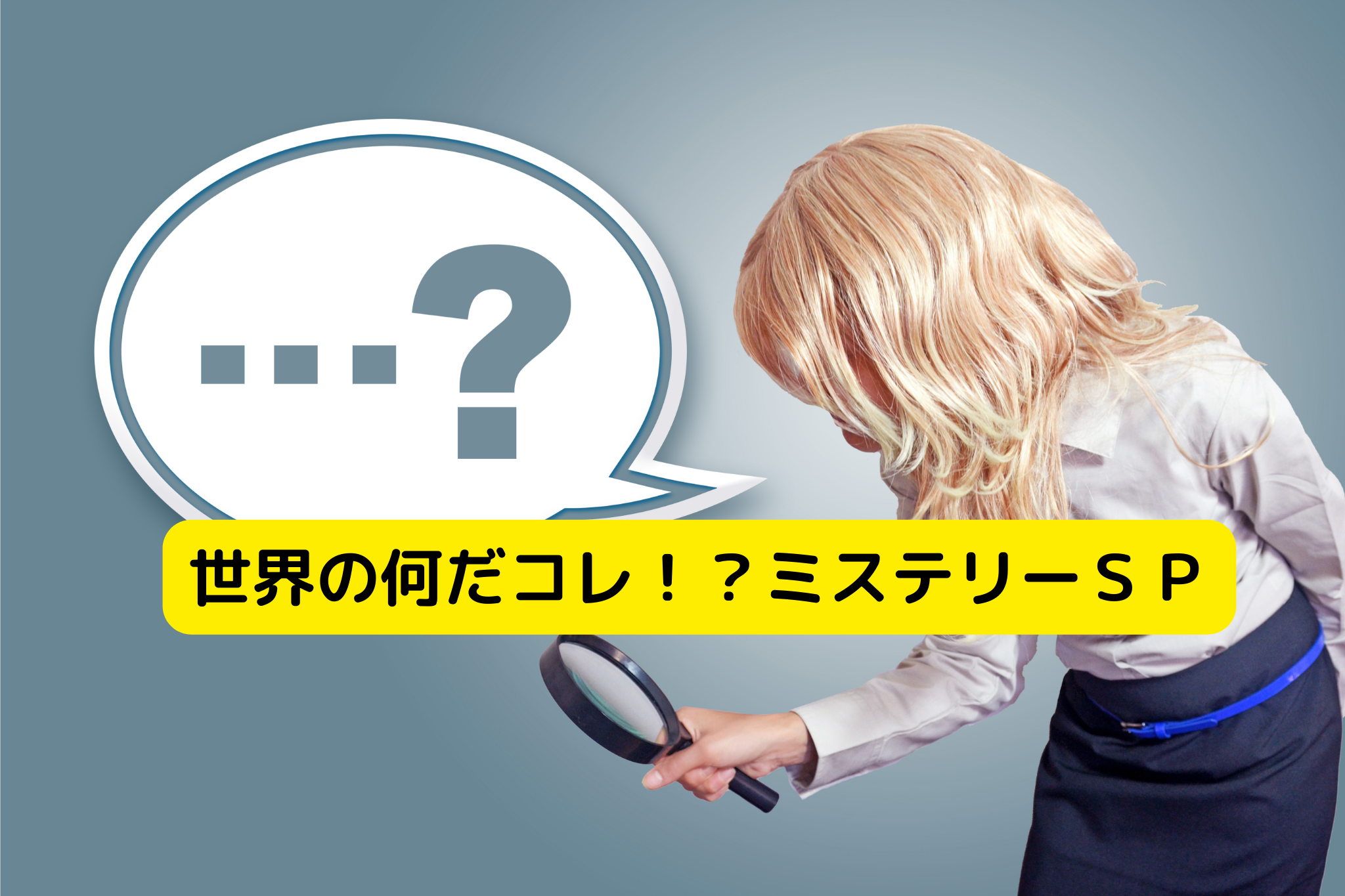 世界の何だコレ！？ミステリーＳＰ