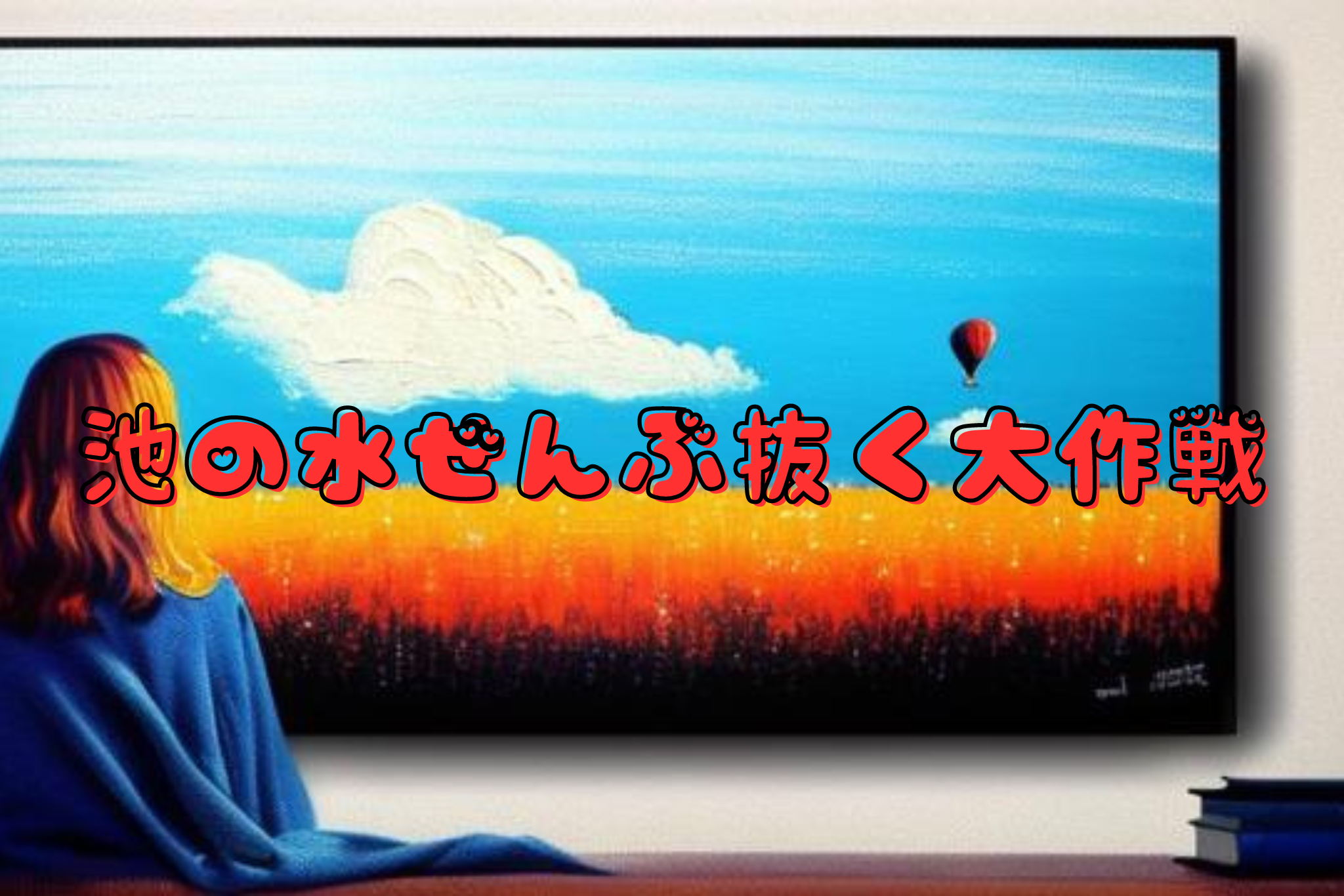 池の水ぜんぶ抜く大作戦