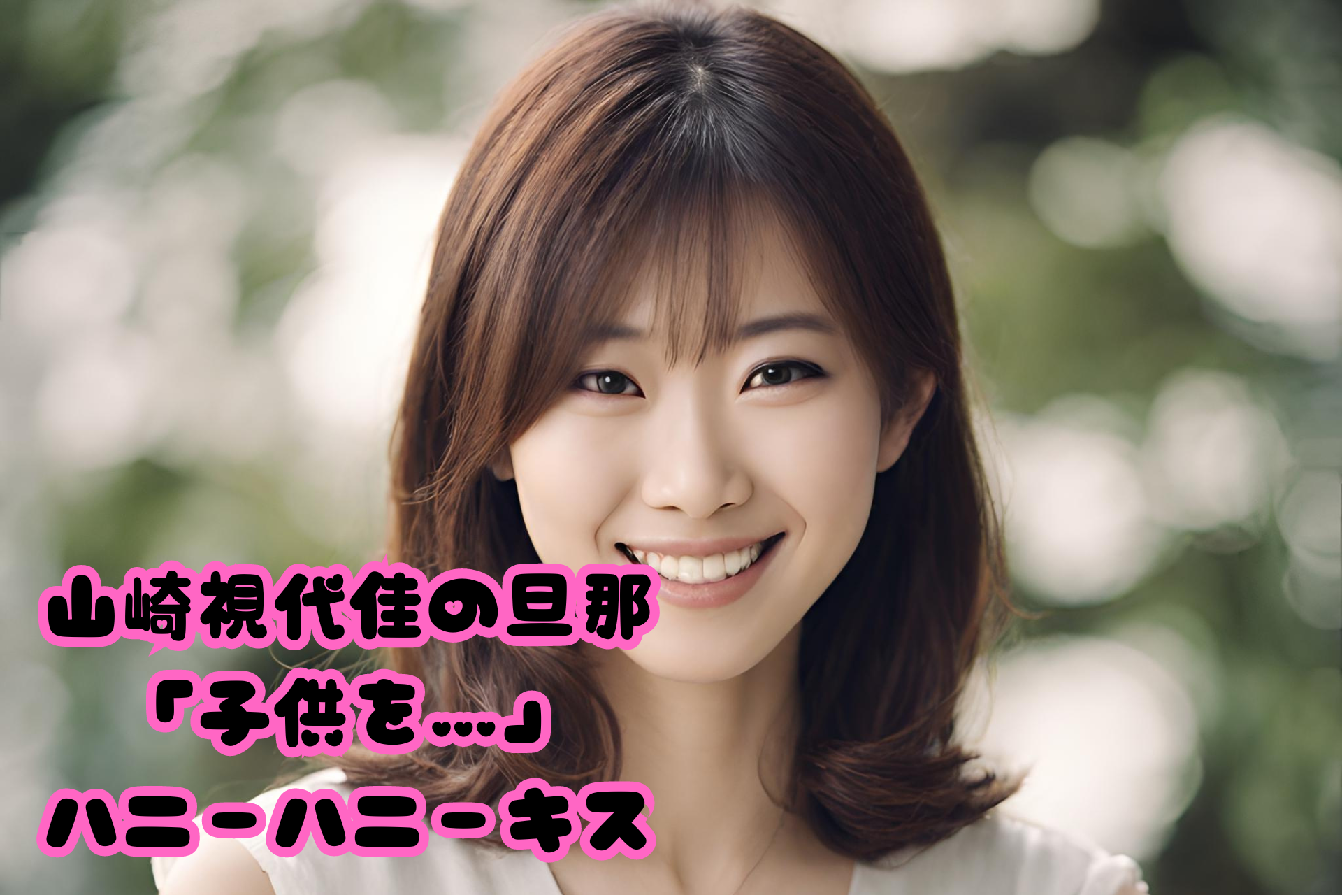 山崎視代佳の旦那「子供を連れて出ていきたい…」ハニーハニーキス
