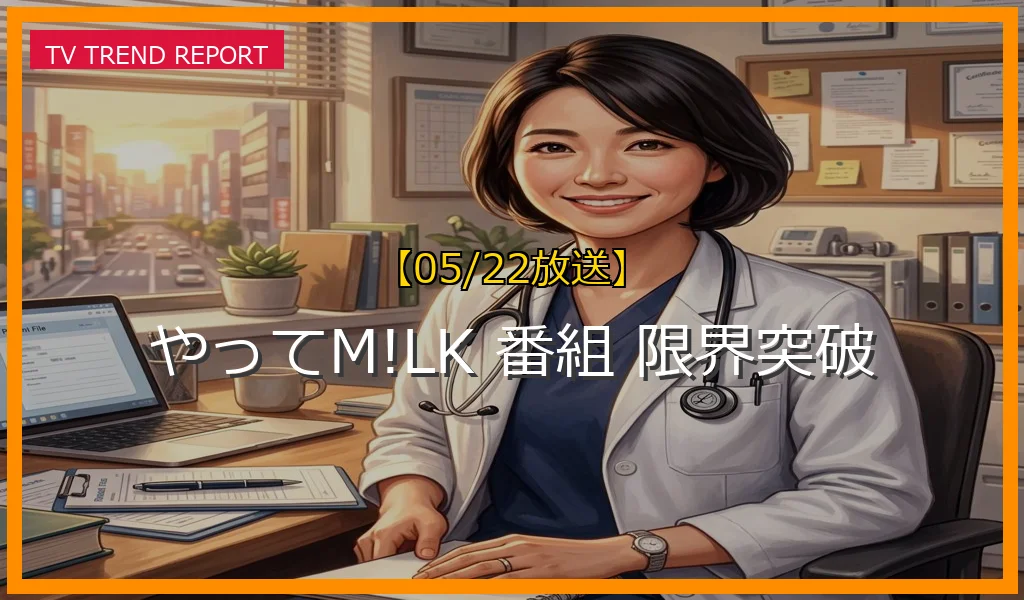 【05/22放送】地上波初冠番組『限界突破！やってM!LK』の魅力！メンバーが限界に挑む体当たり企画と最新情報の最新情報・見どころ解説